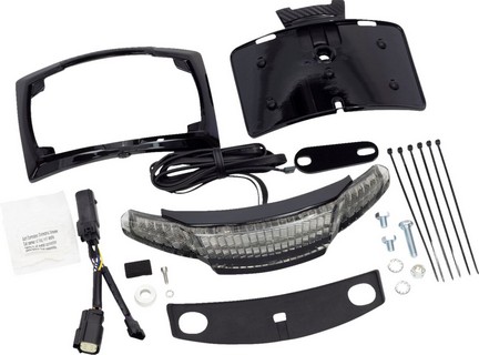 Ciro Taillight & License Plate Mount Tailight/Lp 14-20Flhx Blk i gruppen Reservdelar & Tillbehr / Lampor & Tillbehr / Nummerskylt / Nummerskyltsbelysning hos Blixt&Dunder AB (20101351)