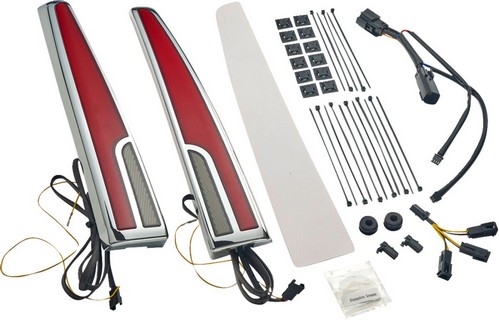 Ciro Taillight Led Tri Glide Red Lens Chr Taillight Led Tri Glide Red i gruppen Reservdelar & Tillbehr / Lampor & Tillbehr / Baklampor & Tillbehr / Baklampor LED hos Blixt&Dunder AB (20101520)