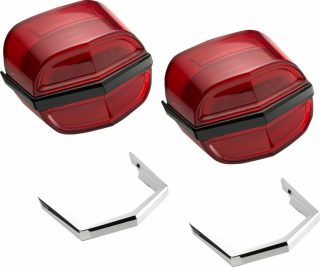 Ciro Taillights Tri Glide Red Lens Taillights Tri Glide Red Lens i gruppen Reservdelar & Tillbeh�r / Lampor & Tillbeh�r / Baklampor & Tillbeh�r / Lampglas Baklampa hos Blixt&Dunder AB (20101526)