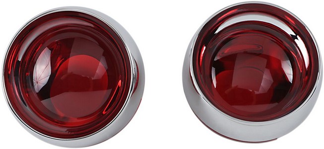 Kuryakyn Deep Dish Bezels With Red Lenses Deep Dish Red Lenses i gruppen Reservdelar & Tillbehr / Lampor & Tillbehr / vrig belysning hos Blixt&Dunder AB (20200573)