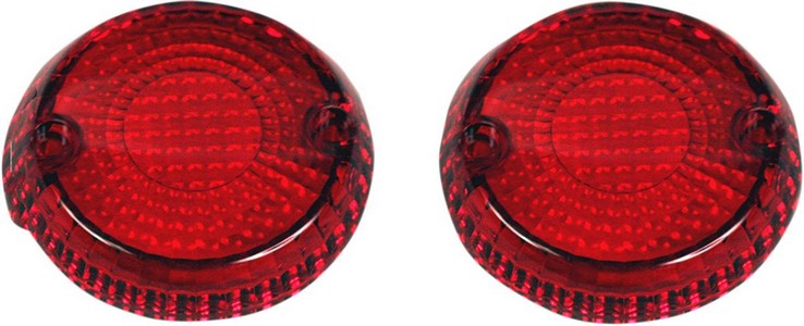 Custom Dynamics Replacement Turn Signal Lens Red Lens Signal Vn900 Red i gruppen Reservdelar & Tillbehr / Lampor & Tillbehr / Blinkers / Blinkersglas hos Blixt&Dunder AB (20200616)