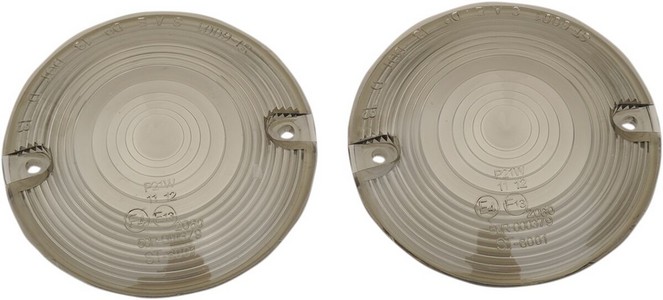 Drag Specialties Turn Signal Lenses Flat-Style Smoke Lens T/S Flht Smk i gruppen Reservdelar & Tillbehr / Lampor & Tillbehr / Blinkers / Blinkersglas hos Blixt&Dunder AB (20200640)