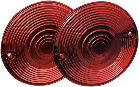 Kuryakyn Replacement Lenses For Stock Turn Signals Red Lens Red Flat P i gruppen Reservdelar & Tillbehr / Lampor & Tillbehr / Blinkers / Blinkers hos Blixt&Dunder AB (20200948)