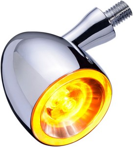 Kellermann Bullet 1000 Pl Led Turn/Position Light Chrome Bullet 1000 P i gruppen Reservdelar & Tillbehr / Lampor & Tillbehr / Blinkers / Blinkers hos Blixt&Dunder AB (20201076)