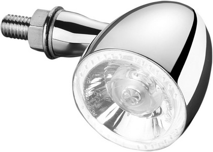 Kellermann Bullet 1000 Pl White Led Turn/Position Light Chrome Bullet i gruppen Reservdelar & Tillbehr / Lampor & Tillbehr / Blinkers / Blinkers hos Blixt&Dunder AB (20201401)