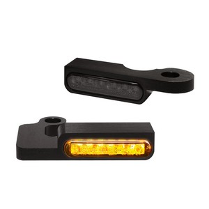 Heinz Bikes Handlebar Mounting Led Blinkers Amber/Black Turnsig Led Ss i gruppen Reservdelar & Tillbehr / Lampor & Tillbehr / Blinkers / Blinkers Handkontroll hos Blixt&Dunder AB (20201455)