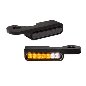 Heinz Bikes Handlebar Mounting Led Blinkers W/Position Light Black Tur i gruppen Reservdelar & Tillbehr / Lampor & Tillbehr / Blinkers / Blinkers Handkontroll hos Blixt&Dunder AB (20201468)