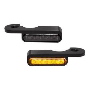 Heinz Bikes Handlebar Mounting Led Blinkers Amber/Black Turnsig Led Bk i gruppen Reservdelar & Tillbehr / Lampor & Tillbehr / Blinkers / Blinkers Handkontroll hos Blixt&Dunder AB (20201475)