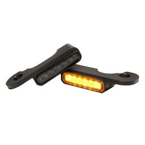 Heinz Bikes Handlebar Mounting Led Blinkers Amber/Black Turnsig Led Tr i gruppen Reservdelar & Tillbehr / Lampor & Tillbehr / Blinkers / Blinkers Handkontroll hos Blixt&Dunder AB (20201479)