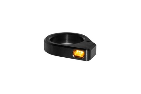 Heinz Bikes Turn-Signal Zc-Line Micro Led Fork Mounting Black Turnsig i gruppen Reservdelar & Tillbehr / Lampor & Tillbehr / Blinkers / Blinkers gaffelben hos Blixt&Dunder AB (20201511)