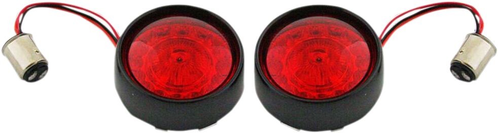 Custom Dynamics Signal Bllt 1157 Smk Gblk Signal Bllt 1157 Red Gblk i gruppen Reservdelar & Tillbehr / Lampor & Tillbehr / Blinkers / LED insats blinkers hos Blixt&Dunder AB (20201594)