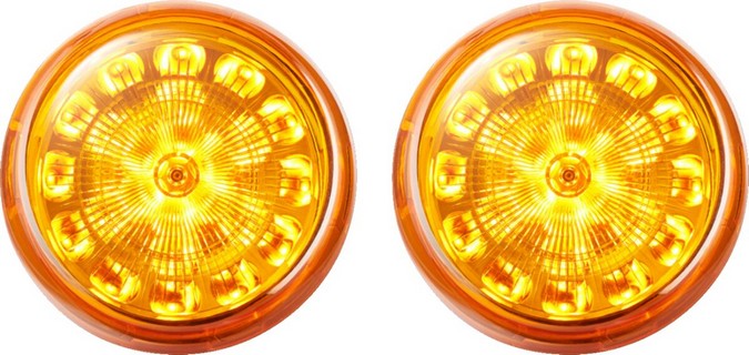 Custom Dynamics  Probeam Amber Led With Amber L i gruppen Reservdelar & Tillbehr / Lampor & Tillbehr / Blinkers / LED insats blinkers hos Blixt&Dunder AB (20201676)