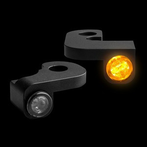 Heinz Bikes Nano Series Handlebar Turn Signals Nano Flh 90-08 Blk Drl i gruppen Reservdelar & Tillbehr / Lampor & Tillbehr / Blinkers / Blinkers Handkontroll hos Blixt&Dunder AB (20201845)