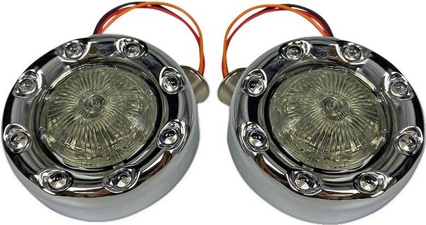 Custom Dynamics Signal Bllt 1157 Chr/Smk Signal Bllt 1157 Chr/Smk i gruppen Reservdelar & Tillbehr / Lampor & Tillbehr / Blinkers / LED insats blinkers hos Blixt&Dunder AB (20201874)