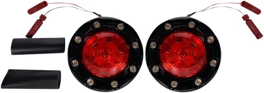 Custom Dynamics Light Led Bltrng Blk/Red Light Led Bltrng Blk/Red i gruppen Reservdelar & Tillbehr / Lampor & Tillbehr / Blinkers / LED insats blinkers hos Blixt&Dunder AB (20201885)