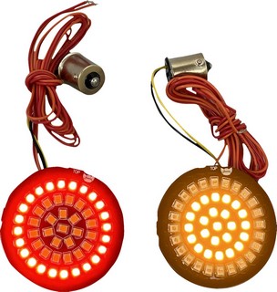 Custom Dynamics Insert Rtsig Led 1156 Blt Gen 4 Turn Signal Bullet 115 i gruppen Reservdelar & Tillbehr / Lampor & Tillbehr / Blinkers / LED insats blinkers hos Blixt&Dunder AB (20201890)