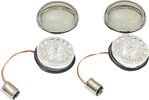 Custom Dynamics Signal Insert Red1157 Smk Red/Red Ring With Smoked Len i gruppen Reservdelar & Tillbehr / Lampor & Tillbehr / Blinkers / LED insats blinkers hos Blixt&Dunder AB (20201980)