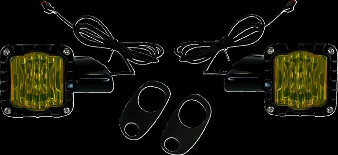 Custom Dynamics Lights Led Turn Signals Gloss Blk Ylw Lens Road Glide i gruppen Reservdelar & Tillbehr / Lampor & Tillbehr / Blinkers / Blinkers hos Blixt&Dunder AB (20202215)