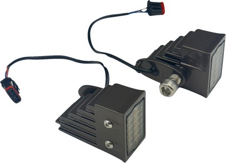 Custom Dynamics Light Front Turn Signal Led Dark Bronze Light Front Tu i gruppen Reservdelar & Tillbehr / Lampor & Tillbehr / Blinkers / Blinkers hos Blixt&Dunder AB (20202217)