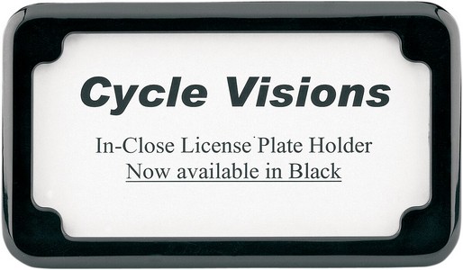 Cycle Visions Beveled License Frm Bk Beveled License Frm Bk i gruppen Reservdelar & Tillbehr / Lampor & Tillbehr / Nummerskylt / Skylthllare hos Blixt&Dunder AB (20300260)