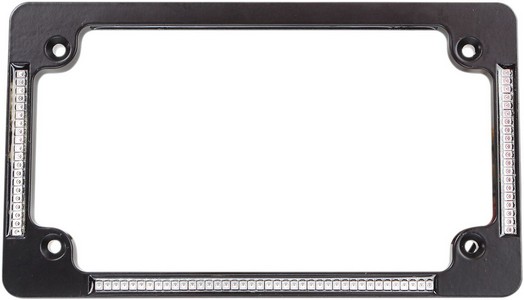 Custom Dynamics All In One Led License Plate Frame Frame Lp Truflex Bl i gruppen Reservdelar & Tillbehr / Lampor & Tillbehr / Nummerskylt / Skylthllare hos Blixt&Dunder AB (20300767)