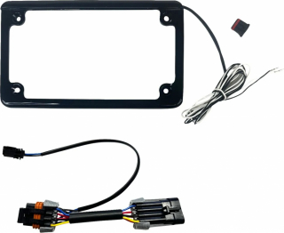 Custom Dynamics License Plate Frame Sxs Rzr Black License Plate Frame i gruppen Reservdelar & Tillbeh�r / Lampor & Tillbeh�r / Nummerskylt / Nummerskyltsbelysning hos Blixt&Dunder AB (20302391)