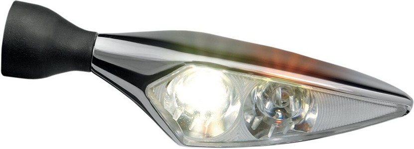 Kellermann Micro Rhombus Pl Led Turn/Position Light Front-Left Chrome i gruppen Reservdelar & Tillbehr / Lampor & Tillbehr / Blinkers / Blinkers hos Blixt&Dunder AB (20400689)