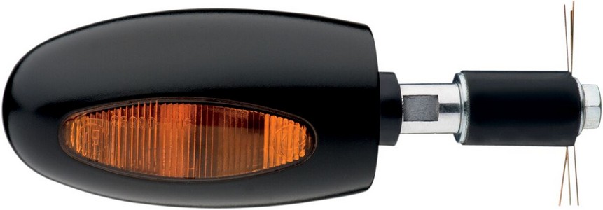 Kellermann Bl 1000 Halogen Bar End Indicator Amber Brass Black Bl1000 i gruppen Reservdelar & Tillbehr / Lampor & Tillbehr / Blinkers / Blinkers styrnde hos Blixt&Dunder AB (20400773)