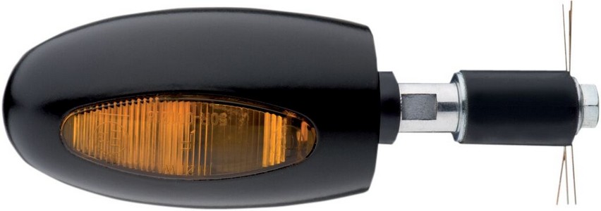 Kellermann Bl 1000 Halogen Bar End Indicator Amber Alu Black Bl1000 Ye i gruppen Reservdelar & Tillbehr / Lampor & Tillbehr / Blinkers / Blinkers styrnde hos Blixt&Dunder AB (20400778)