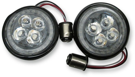 Ciro Signal Light Inserts Fang Rear Black Light Fang Rear Black i gruppen Reservdelar & Tillbehr / Lampor & Tillbehr / Blinkers / LED insats blinkers hos Blixt&Dunder AB (20402020)