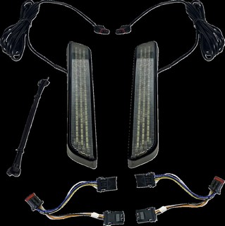 Custom Dynamics Led Fork Light - Smoke - Black Light Led Fork Smk Blk i gruppen Reservdelar & Tillbehr / Lampor & Tillbehr / Blinkers / Blinkers hos Blixt&Dunder AB (20402649)