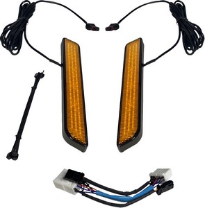 Custom Dynamics Led Fork Light - Amber - Black Light Led Fork Amb Blk i gruppen Reservdelar & Tillbehr / Lampor & Tillbehr / Blinkers / Blinkers hos Blixt&Dunder AB (20402651)