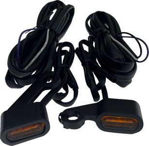 Drag Specialties Lights Mkr Blk/Amber 04-13 Xl Lights Mkr Blk/Amber 04 i gruppen  hos Blixt&Dunder AB (20403056)