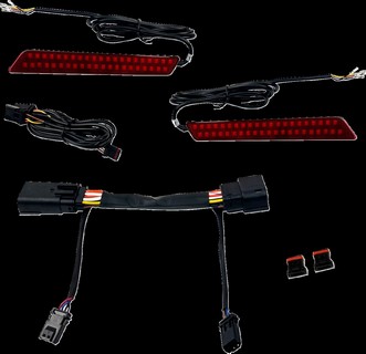 Custom Dynamics Lights Led Saddlebag Latch Red Lens Lights Led Saddleb i gruppen Reservdelar & Tillbehr / Lampor & Tillbehr / vrig belysning hos Blixt&Dunder AB (20403232)