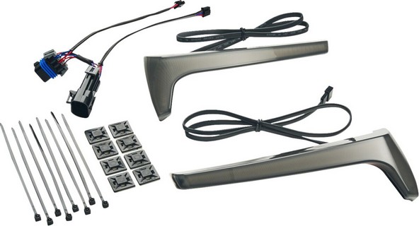 Ciro Lights Saddlebag Smoke Lens, Red T-Signal Indian Lights Saddlebag i gruppen Reservdelar & Tillbehr / Lampor & Tillbehr / vrig belysning hos Blixt&Dunder AB (20403251)