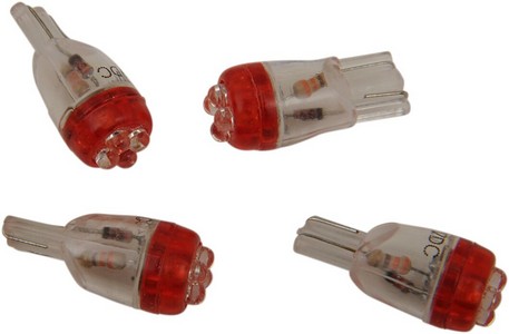 Drag Specialties Mini Wedge Led Bulb Red 12V Mini Wedge Red Led i gruppen Servicedelar & Olja / Slitdelar & underhll / Slitdelar vriga mrken / Gldlampor hos Blixt&Dunder AB (20600007)