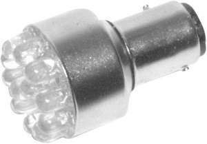 Gldlampa  LED 12V 1157 Rd i gruppen Servicedelar & Olja / Slitdelar & underhll / Harley Davidson / Gldlampor hos Blixt&Dunder AB (20600024)