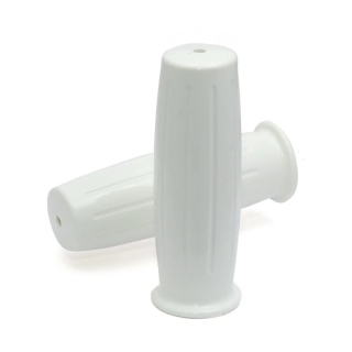 Bronson Style Grip Set white 1 inch i gruppen Reservdelar & Tillbehr / Styren & Tillbehr / Handtag, Reglage & Tillbehr  / Handtag hos Blixt&Dunder AB (21-3055)