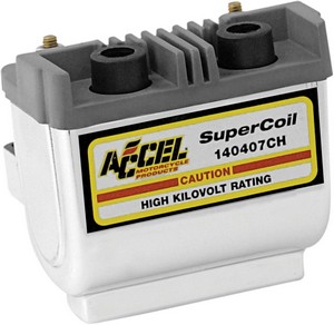 Accel Super Coil 2.3 Ohm Dual-Fire For Electronic Ignition Coil Super i gruppen Reservdelar & Tillbehr / Eldelar / Tndning / Tndspole hos Blixt&Dunder AB (21020132)