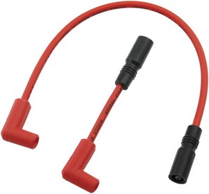 Accel Spark Plug Wire Spiral Core Set 8Mm Red Plug Wire Red00-17 S/Tai i gruppen Reservdelar & Tillbehr / Eldelar / Elstart & tndning hos Blixt&Dunder AB (21040129)