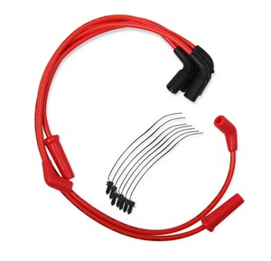 Accel Spark Plug Wire Spiral Core Set 8Mm Red Plug Wire Red 8Mm Milw 8 i gruppen Reservdelar & Tillbehr / Eldelar / Tndning / Tndkablar hos Blixt&Dunder AB (21040325)