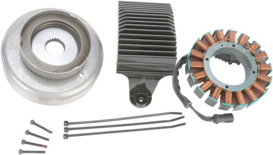 Cycle Electric Inc Alternator Kit Charge Kit - Flt 07-08 - 3 Pha i gruppen Reservdelar & Tillbehr / Eldelar / Laddning / Stator & rotor hos Blixt&Dunder AB (21120410)