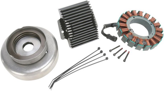 Cycle Electric Inc Alternator Kit Charge Kit - Flst/Fxst 08-11 - i gruppen Reservdelar & Tillbehr / Eldelar / Laddning / Stator & rotor hos Blixt&Dunder AB (21120412)