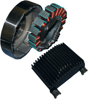 Cycle Electric Inc Alternator Kit Charge Kit - Fxd 12-17 - 3 Pha i gruppen Reservdelar & Tillbehr / Eldelar / Laddning / Stator & rotor hos Blixt&Dunder AB (21120858)