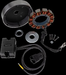 Cycle Electric Inc Alternator Kit 30A Charge Kit - Flst/Fxst 2000 - i gruppen  hos Blixt&Dunder AB (21121748)