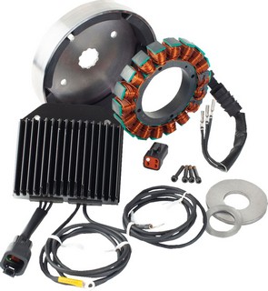 Cycle Electric Inc Alternator Kit 38A Charge Kit - Fxst 85-99 & Fxd i gruppen hos Blixt&Dunder AB (21121750)