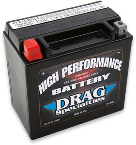 Drag Specialties Battery High Performance Agm 12V Lead Acid Replacemen i gruppen Servicedelar & Olja / Batterier / Standard hos Blixt&Dunder AB (21130446)
