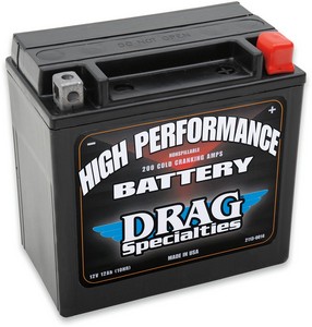 Drag Specialties Battery Maintenance Free Agm 12V Lead Acid Replacemen i gruppen Servicedelar & Olja / Batterier / Standard hos Blixt&Dunder AB (21130447)