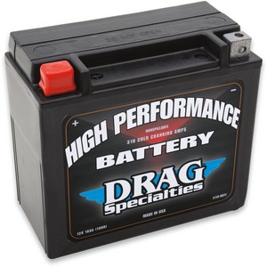 Drag Specialties Battery High Performance Agm 12V Lead Acid Replacemen i gruppen Servicedelar & Olja / Batterier / Standard hos Blixt&Dunder AB (21130448)