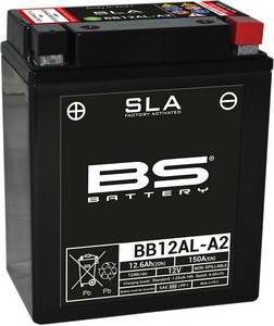 Bs Battery Battery Bb12Al-A2 Sla 12V 150 A Battery Bs Bb12Al-A2 Sla i gruppen Servicedelar & Olja / Batterier hos Blixt&Dunder AB (21130608)